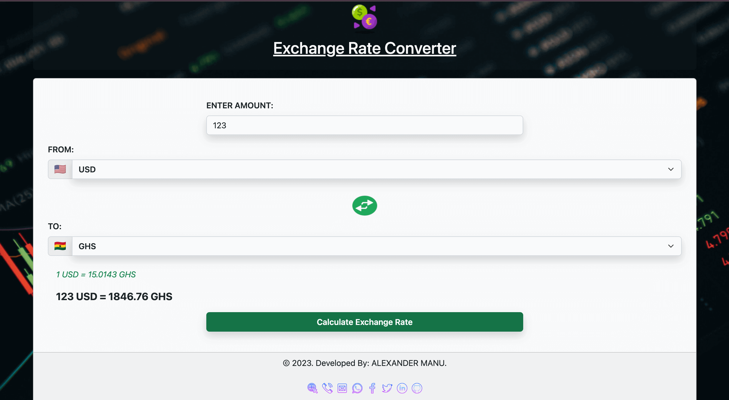 Exchange Rate Converter